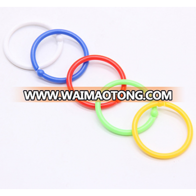 Plastic split O ring/loop for book,keyring