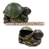 Cute Napping Turtle Secret Stash Outdoor Key Hider Or Indoor Trinket Box