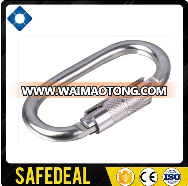 High Quality locking climbing Steel Carabiner